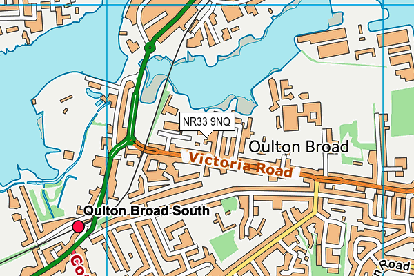 NR33 9NQ map - OS VectorMap District (Ordnance Survey) NR33 9NQ map - OS VectorMap District (Ordnance Survey)