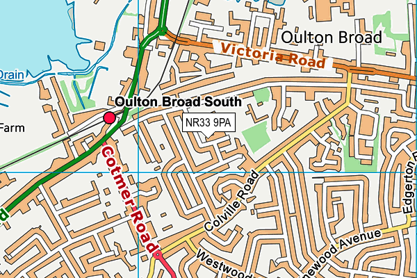 NR33 9PA map - OS VectorMap District (Ordnance Survey) NR33 9PA map - OS VectorMap District (Ordnance Survey)