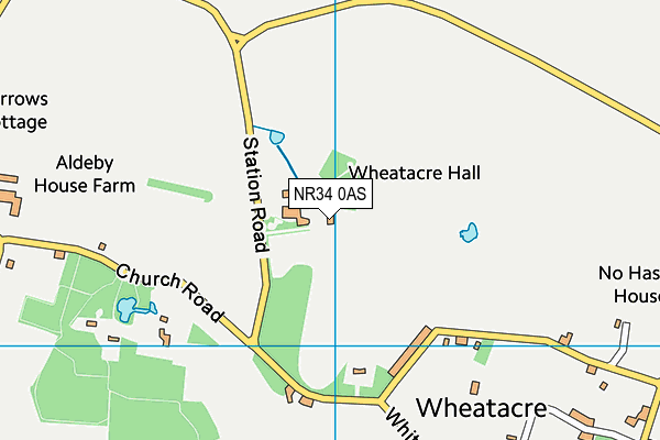 NR34 0AS map - OS VectorMap District (Ordnance Survey) NR34 0AS map - OS VectorMap District (Ordnance Survey)