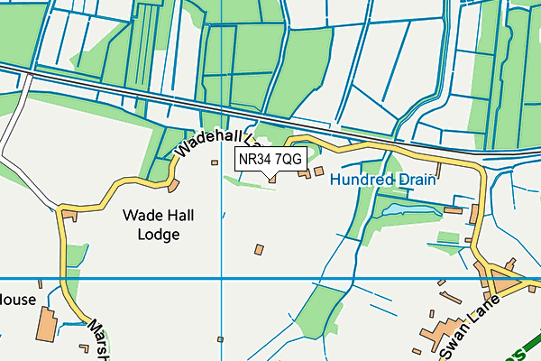NR34 7QG map - OS VectorMap District (Ordnance Survey) NR34 7QG map - OS VectorMap District (Ordnance Survey)