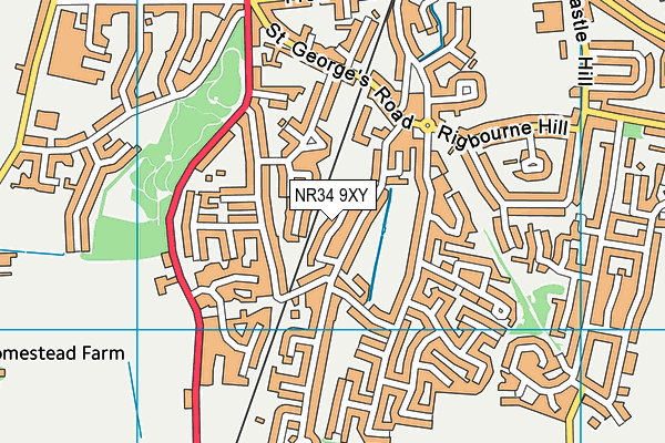 NR34 9XY map - OS VectorMap District (Ordnance Survey) NR34 9XY map - OS VectorMap District (Ordnance Survey)