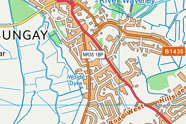 NR35 1BP map - OS VectorMap District (Ordnance Survey) NR35 1BP map - OS VectorMap District (Ordnance Survey)