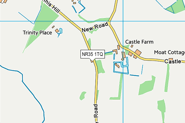 NR35 1TQ map - OS VectorMap District (Ordnance Survey) NR35 1TQ map - OS VectorMap District (Ordnance Survey)