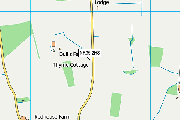 NR35 2HS map - OS VectorMap District (Ordnance Survey) NR35 2HS map - OS VectorMap District (Ordnance Survey)