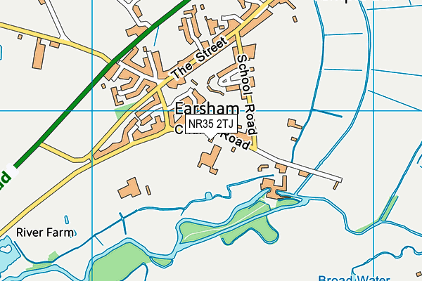 NR35 2TJ map - OS VectorMap District (Ordnance Survey) NR35 2TJ map - OS VectorMap District (Ordnance Survey)
