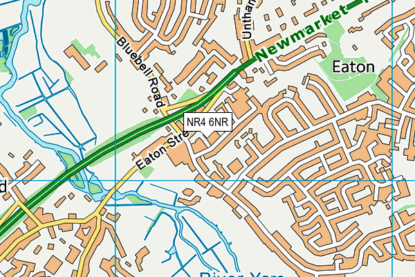 NR4 6NR map - OS VectorMap District (Ordnance Survey) NR4 6NR map - OS VectorMap District (Ordnance Survey)