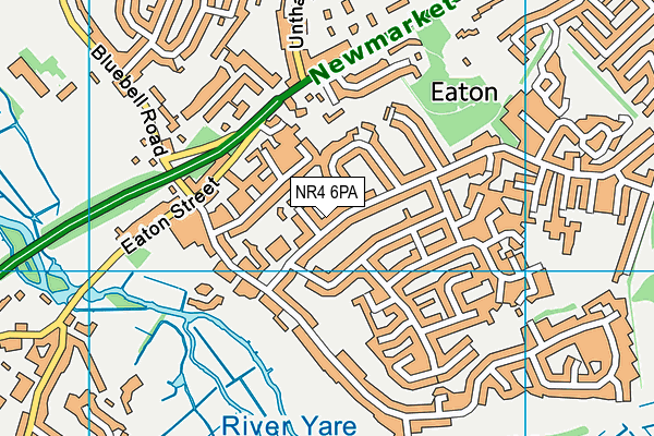 NR4 6PA map - OS VectorMap District (Ordnance Survey) NR4 6PA map - OS VectorMap District (Ordnance Survey)