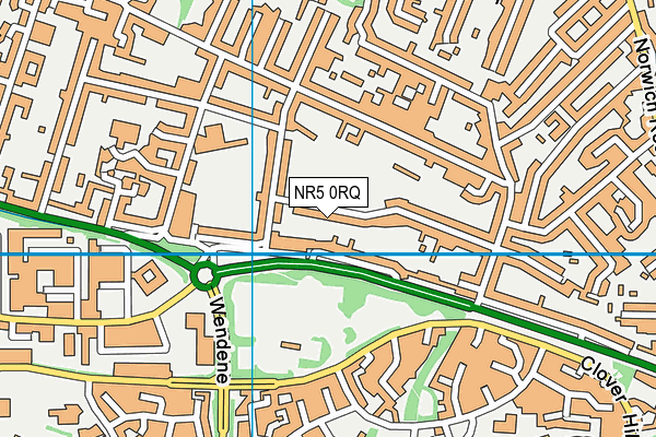 NR5 0RQ map - OS VectorMap District (Ordnance Survey) NR5 0RQ map - OS VectorMap District (Ordnance Survey)