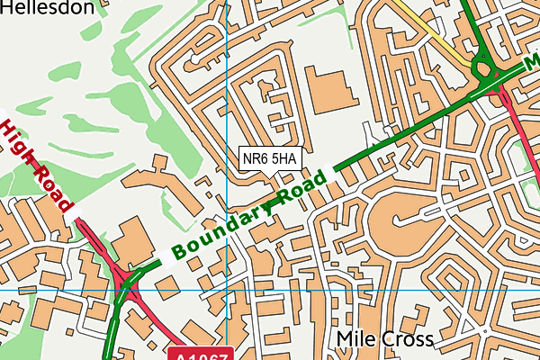 NR6 5HA map - OS VectorMap District (Ordnance Survey) NR6 5HA map - OS VectorMap District (Ordnance Survey)