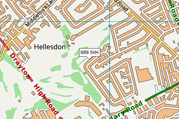 NR6 5HH map - OS VectorMap District (Ordnance Survey) NR6 5HH map - OS VectorMap District (Ordnance Survey)