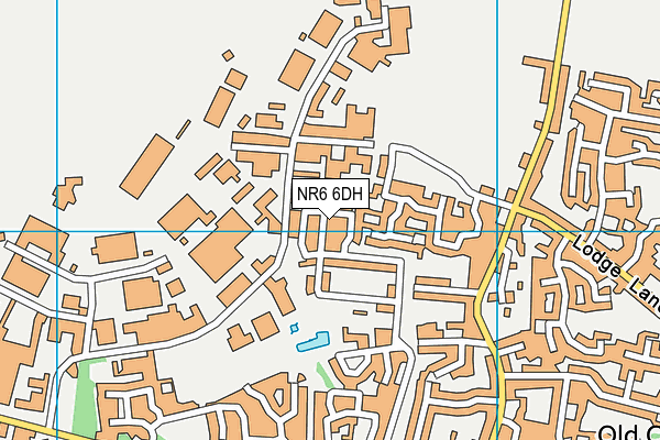 NR6 6DH map - OS VectorMap District (Ordnance Survey) NR6 6DH map - OS VectorMap District (Ordnance Survey)