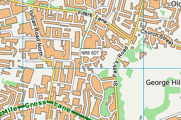 NR6 6DT map - OS VectorMap District (Ordnance Survey) NR6 6DT map - OS VectorMap District (Ordnance Survey)