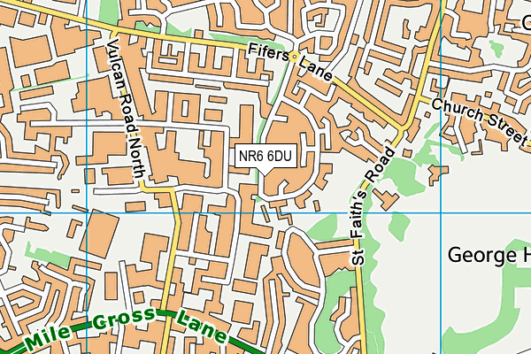 NR6 6DU map - OS VectorMap District (Ordnance Survey) NR6 6DU map - OS VectorMap District (Ordnance Survey)