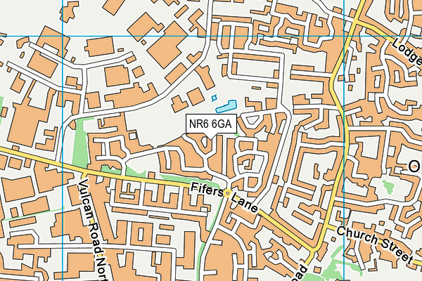 NR6 6GA map - OS VectorMap District (Ordnance Survey) NR6 6GA map - OS VectorMap District (Ordnance Survey)