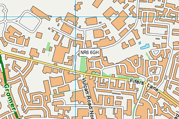 NR6 6GH map - OS VectorMap District (Ordnance Survey) NR6 6GH map - OS VectorMap District (Ordnance Survey)