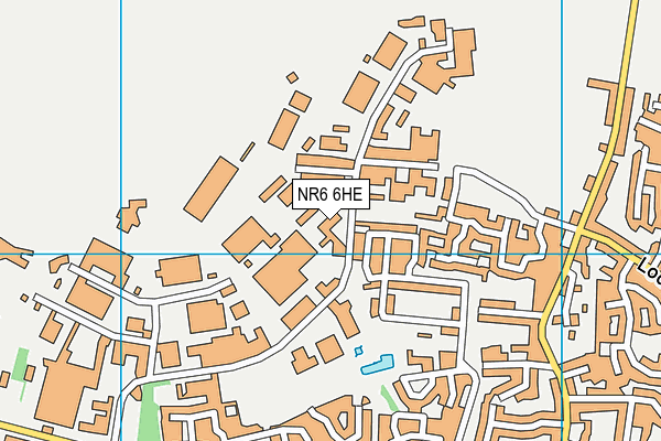 NR6 6HE map - OS VectorMap District (Ordnance Survey) NR6 6HE map - OS VectorMap District (Ordnance Survey)