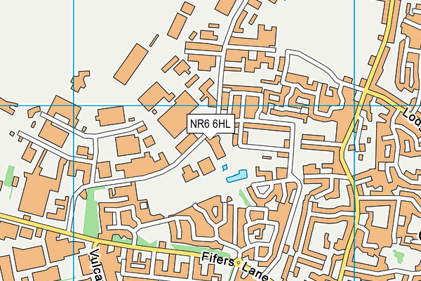 NR6 6HL map - OS VectorMap District (Ordnance Survey) NR6 6HL map - OS VectorMap District (Ordnance Survey)