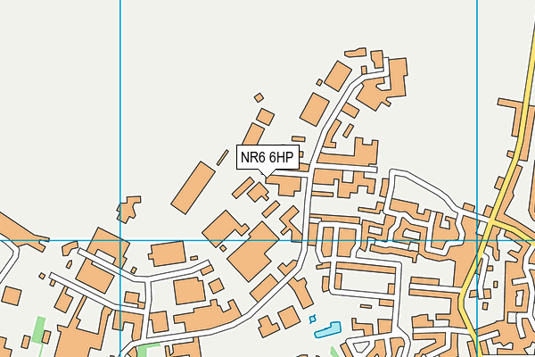 NR6 6HP map - OS VectorMap District (Ordnance Survey) NR6 6HP map - OS VectorMap District (Ordnance Survey)
