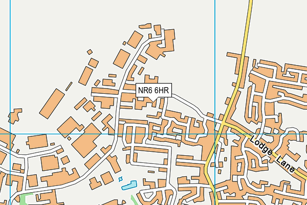 NR6 6HR map - OS VectorMap District (Ordnance Survey) NR6 6HR map - OS VectorMap District (Ordnance Survey)