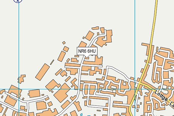 NR6 6HU map - OS VectorMap District (Ordnance Survey) NR6 6HU map - OS VectorMap District (Ordnance Survey)