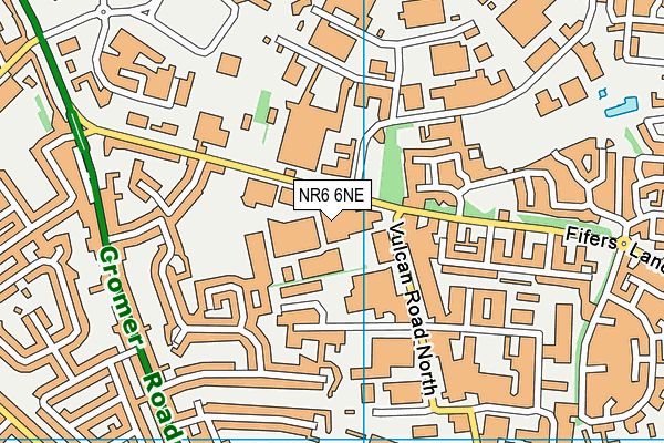 NR6 6NE map - OS VectorMap District (Ordnance Survey) NR6 6NE map - OS VectorMap District (Ordnance Survey)