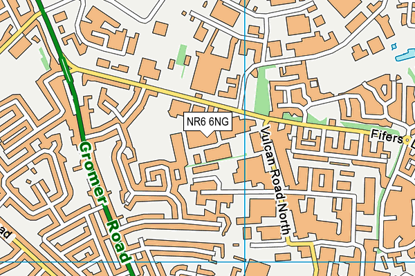 NR6 6NG map - OS VectorMap District (Ordnance Survey) NR6 6NG map - OS VectorMap District (Ordnance Survey)