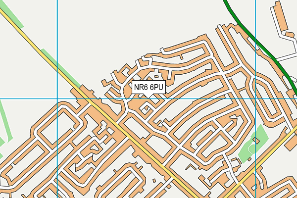 NR6 6PU map - OS VectorMap District (Ordnance Survey) NR6 6PU map - OS VectorMap District (Ordnance Survey)