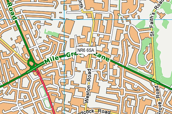 NR6 6SA map - OS VectorMap District (Ordnance Survey) NR6 6SA map - OS VectorMap District (Ordnance Survey)