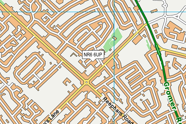 NR6 6UP map - OS VectorMap District (Ordnance Survey) NR6 6UP map - OS VectorMap District (Ordnance Survey)
