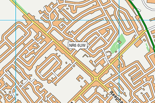 NR6 6UW map - OS VectorMap District (Ordnance Survey) NR6 6UW map - OS VectorMap District (Ordnance Survey)