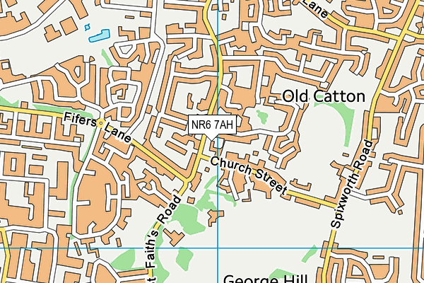 NR6 7AH map - OS VectorMap District (Ordnance Survey) NR6 7AH map - OS VectorMap District (Ordnance Survey)