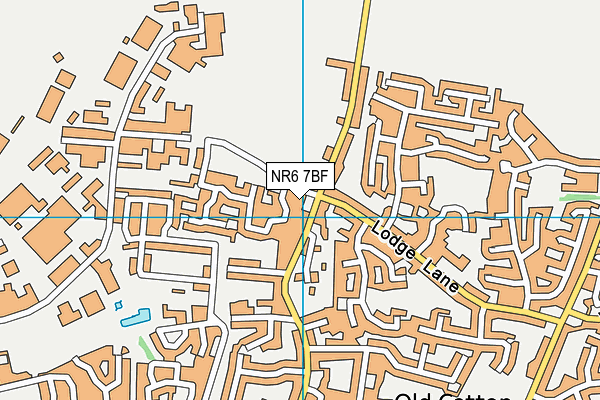 NR6 7BF map - OS VectorMap District (Ordnance Survey) NR6 7BF map - OS VectorMap District (Ordnance Survey)