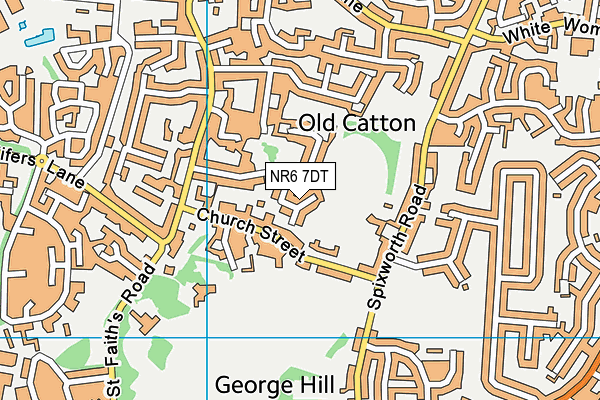NR6 7DT map - OS VectorMap District (Ordnance Survey) NR6 7DT map - OS VectorMap District (Ordnance Survey)