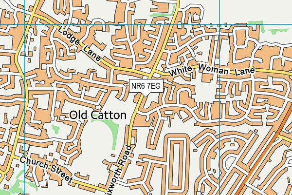 NR6 7EG map - OS VectorMap District (Ordnance Survey) NR6 7EG map - OS VectorMap District (Ordnance Survey)