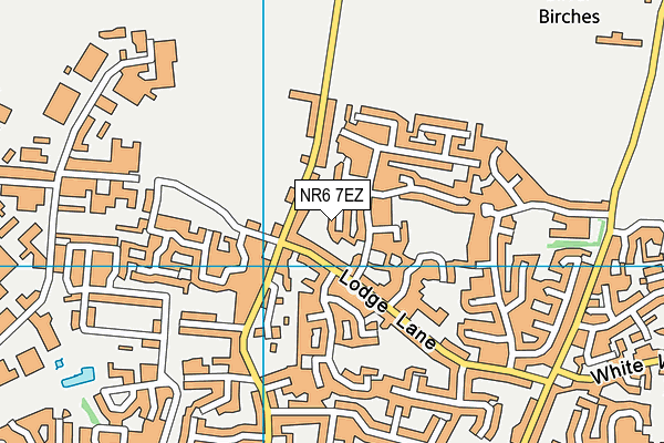 NR6 7EZ map - OS VectorMap District (Ordnance Survey) NR6 7EZ map - OS VectorMap District (Ordnance Survey)