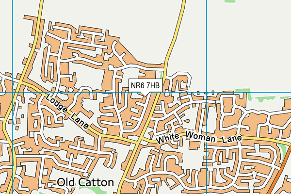 NR6 7HB map - OS VectorMap District (Ordnance Survey) NR6 7HB map - OS VectorMap District (Ordnance Survey)