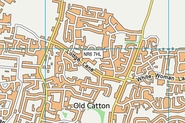 NR6 7HL map - OS VectorMap District (Ordnance Survey) NR6 7HL map - OS VectorMap District (Ordnance Survey)