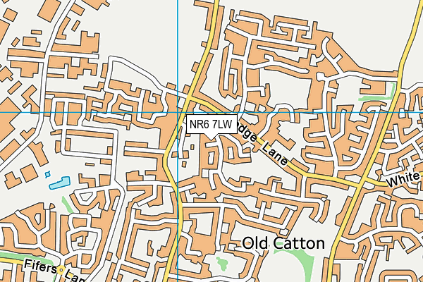 NR6 7LW map - OS VectorMap District (Ordnance Survey) NR6 7LW map - OS VectorMap District (Ordnance Survey)