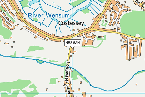 NR8 5AH map - OS VectorMap District (Ordnance Survey)