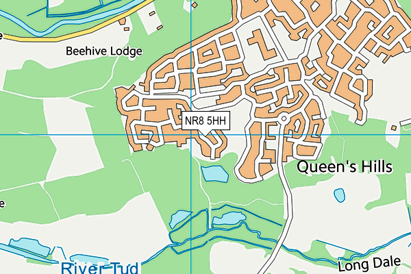 NR8 5HH map - OS VectorMap District (Ordnance Survey) NR8 5HH map - OS VectorMap District (Ordnance Survey)