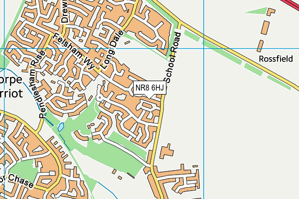 NR8 6HJ map - OS VectorMap District (Ordnance Survey) NR8 6HJ map - OS VectorMap District (Ordnance Survey)