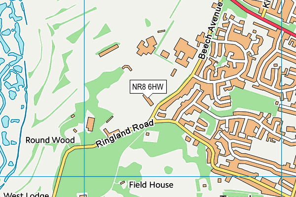 NR8 6HW map - OS VectorMap District (Ordnance Survey) NR8 6HW map - OS VectorMap District (Ordnance Survey)