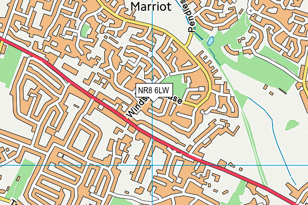 NR8 6LW map - OS VectorMap District (Ordnance Survey) NR8 6LW map - OS VectorMap District (Ordnance Survey)
