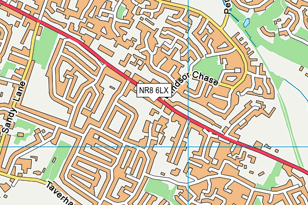 NR8 6LX map - OS VectorMap District (Ordnance Survey) NR8 6LX map - OS VectorMap District (Ordnance Survey)