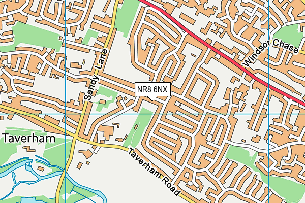 NR8 6NX map - OS VectorMap District (Ordnance Survey) NR8 6NX map - OS VectorMap District (Ordnance Survey)