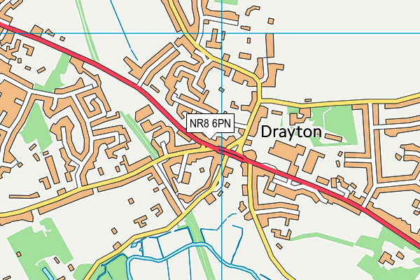 NR8 6PN map - OS VectorMap District (Ordnance Survey) NR8 6PN map - OS VectorMap District (Ordnance Survey)