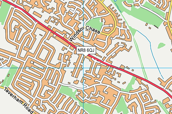 NR8 6QJ map - OS VectorMap District (Ordnance Survey) NR8 6QJ map - OS VectorMap District (Ordnance Survey)