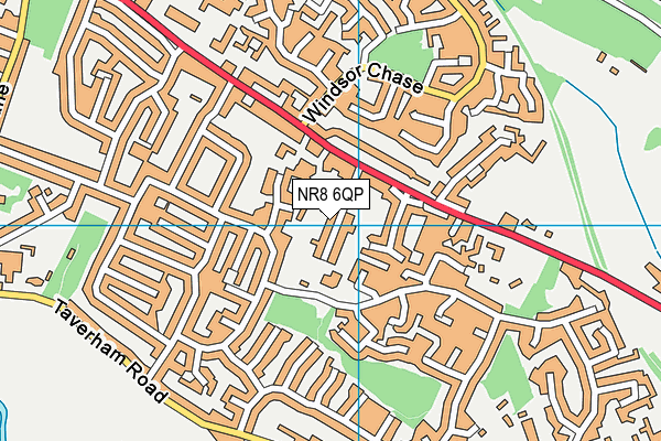 NR8 6QP map - OS VectorMap District (Ordnance Survey) NR8 6QP map - OS VectorMap District (Ordnance Survey)