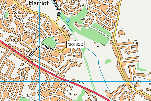 NR8 6QQ map - OS VectorMap District (Ordnance Survey)