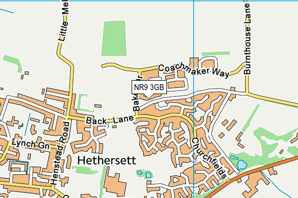 NR9 3GB map - OS VectorMap District (Ordnance Survey) NR9 3GB map - OS VectorMap District (Ordnance Survey)